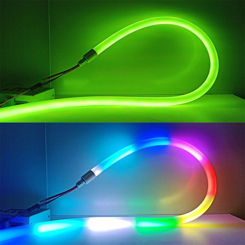 360 Degree LED Neon Lights WS2812B, DIY Neon Sign, 3.28ft 360 Degree LED Neon Lights WS2812B, DIY Neon Sign, 3.28ft